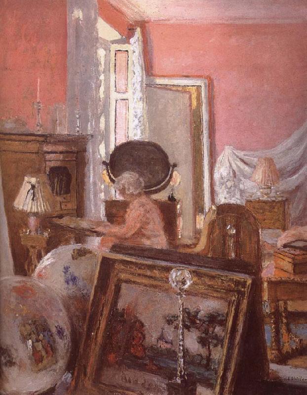 Edouard Vuillard Mrs Black searle in her room oil painting picture